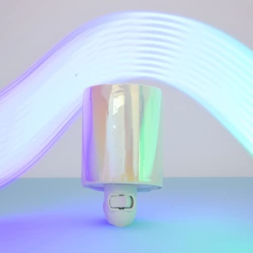 Happy Wax Iridescent Pink Outlet Warmer for Home Scents