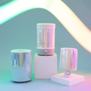 Happy Wax Iridescent Pink Outlet Warmer for Home Scents