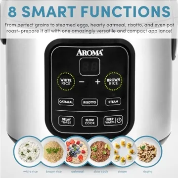Aroma Rice Cooker ARC-994SB - Perfectly Cooked Rice Every Time