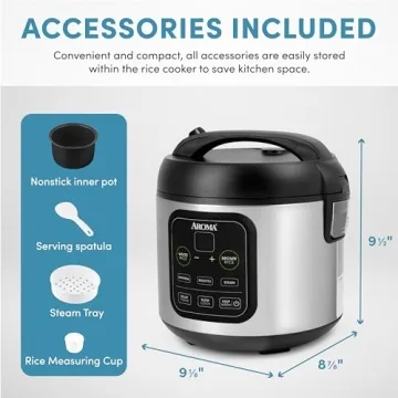 Aroma Rice Cooker ARC-994SB - Perfectly Cooked Rice Every Time