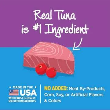 Wellness Kittles Crunchy Cat Treats with Tuna & Cranberries