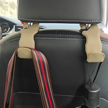 Car Hooks: Premium Back Seat Hanger for Bags and More