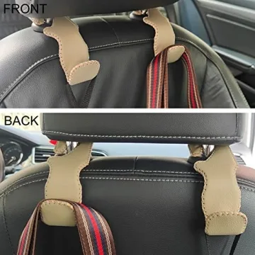 Car Hooks: Premium Back Seat Hanger for Bags and More