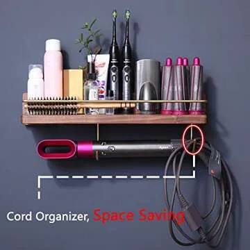 Affogato Wall Mounted Holder for Dyson Airwrap Storage