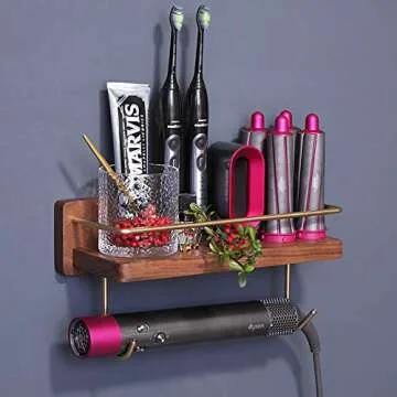 Affogato Wall Mounted Holder for Dyson Airwrap Storage