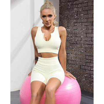 FAFOFA Yoga Outfit for Women - Stylish Workout Set