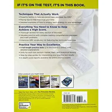 Cracking the GRE with 4 Practice Tests, 2018 Edition - Essential Graduate Test Prep