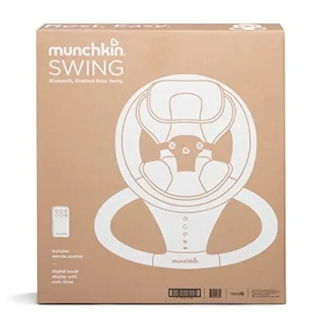 Munchkin Bluetooth Baby Swing - Lightweight & Portable