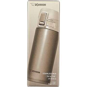 Zojirushi Stainless Steel 16-Ounce Mug - Champagne Gold