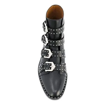Stylish Arqa Studded Ankle Boots for Women - Low Heel Comfort