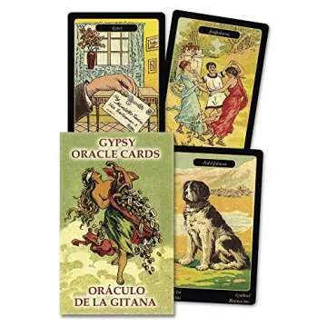 Gypsy Oracle Cards (English and Spanish Edition)