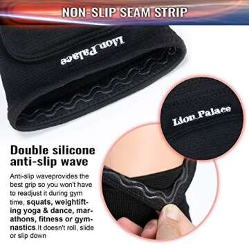 Lion Palace Volleyball Knee Pads - Soft & Breathable Protection