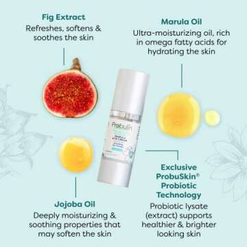 Probulin Probiotic Extract Marula Eye Cream 1.01 oz for Bright Eyes