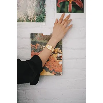 Breda Pulse Tandem Stylish Gold and Metal Watch