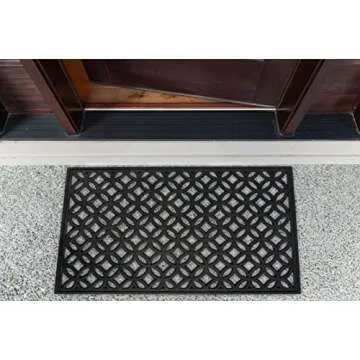 Durable DII Rubber Doormat Lattice Design for All Weather