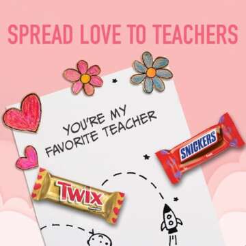 SNICKERS, TWIX, MILKY WAY & 3 MUSKETEERS Minis Individually Wrapped Valentine's Day Chocolate Bars Candy Dish Variety Pack, 70 Ct Bulk Bag