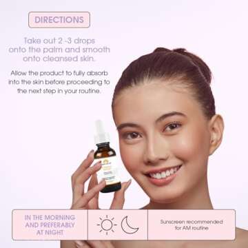 SKIN DEVA 1 oz Serum Vitamin C and Hyaluronic Acid Serum for Face + Matrixyl 3000 Anti Aging Serum, Boost Skin Collagen, Dark Spot Corrector, Anti Wrinkle Facial Serums