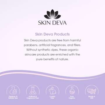 SKIN DEVA 1 oz Serum Vitamin C and Hyaluronic Acid Serum for Face + Matrixyl 3000 Anti Aging Serum, Boost Skin Collagen, Dark Spot Corrector, Anti Wrinkle Facial Serums