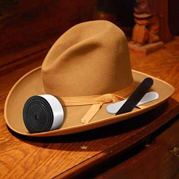 Outus Hat Size Reducer 23 Pieces Foam Tape for Perfect Fit