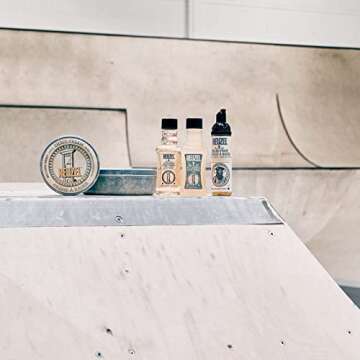 Reuzel Wood and Spice Beard Foam, Deodorizes Beard, 2.36 oz