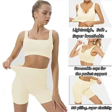 niyokki Seamless Workout Set for Women - Stylish Fitness Wear
