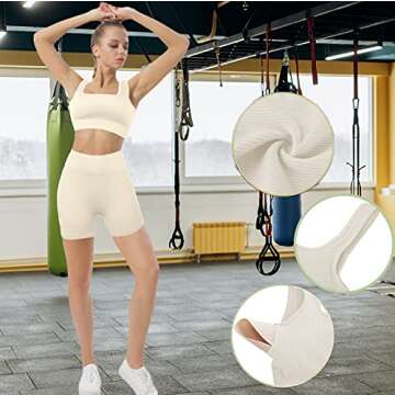 niyokki Seamless Workout Set for Women - Stylish Fitness Wear