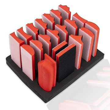 20pc Hand Sanding Block Set for Precision DIY Projects