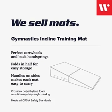 We Sell Mats Gymnastics Incline Mat for Kids Training
