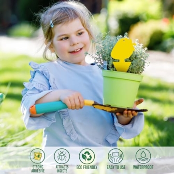 KIKALIFE Non-Toxic Fruit Fly & Gnat Traps 40 Pack