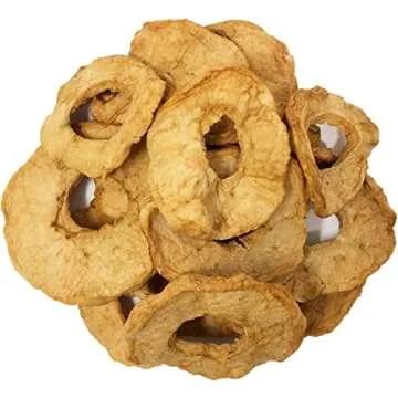 Organic Dried Apple Rings - Healthy, Delicious Snack Option