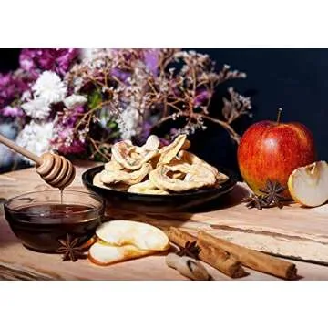 Organic Dried Apple Rings - Healthy, Delicious Snack Option