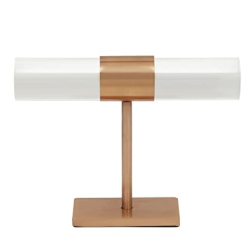 Copper T-Bar Acrylic Jewelry Stand for Elegant Display