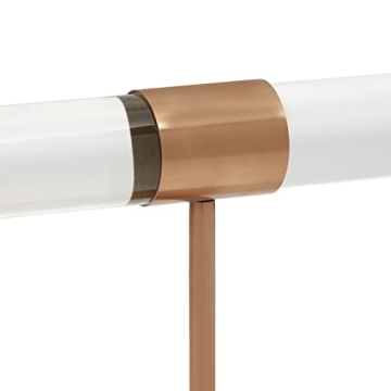 Copper T-Bar Acrylic Jewelry Stand for Elegant Display