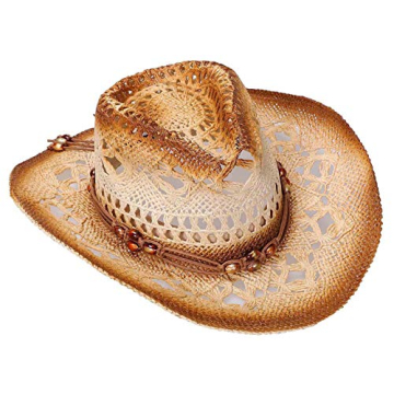 Livingston Men & Women's Woven Straw Cowgirl Hat