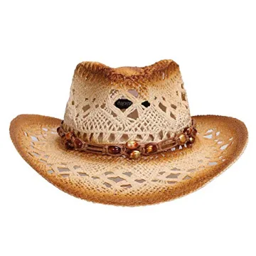 Livingston Men & Women's Woven Straw Cowgirl Hat