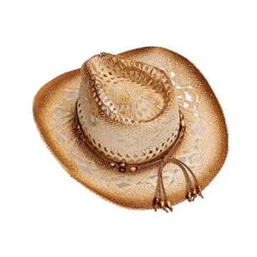 Livingston Men & Women's Woven Straw Cowgirl Hat