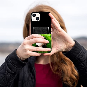 Sasi iPhone 13 Case - Soccerball Design Slim Hard Shell