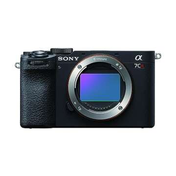 Sony Alpha 7CR Full-Frame Interchangeable Lens Hybrid Camera - Black