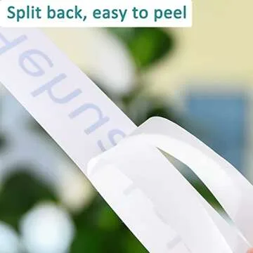 Hehua Tze Tz 24mm 0.94 Laminated White Compatible for Brother TZe-251 TZe251 P-Touch Label Maker Tape 1 Inch, TZ-251 TZ251 Black on White Tape for Ptouch Label Machine PTD600 PT-D600, 6 Pack