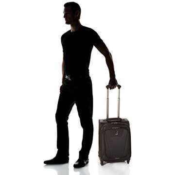 Travelpro Maxlite 4 International Expandable Carry-on Spinner (Black)