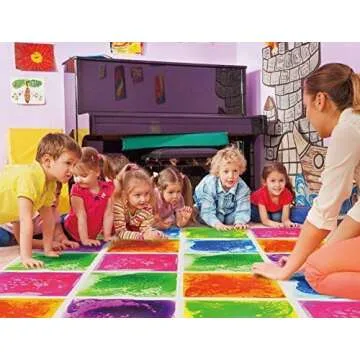 Art3d Liquid Fusion Activity Play Centers for Children, Toddler, Teens, 12" X 12" Pack of 9 Tiles