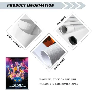 Exciting COMOR Demon Hunters Poster for Fans and Gifts