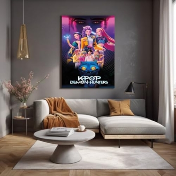 Exciting COMOR Demon Hunters Poster for Fans and Gifts