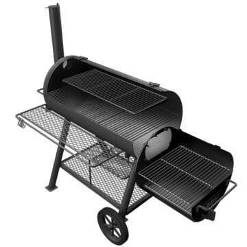 Oklahoma Joes Highland DLX Offset Smoker and Grill