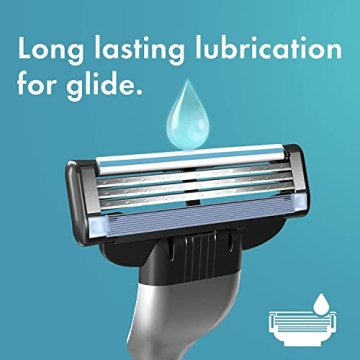 Gillette Mach 3 Razors for Men, Superior Shaving Performance