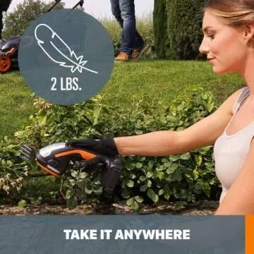 WORX WG801 20V Cordless Shear & Shrubber Trimmer