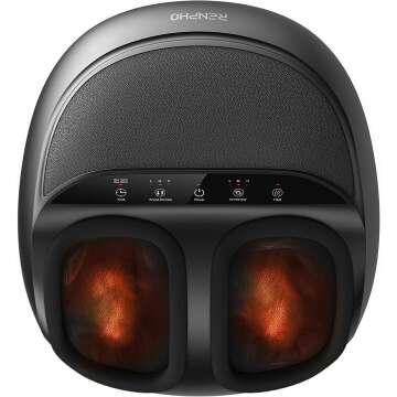 RENPHO Shiatsu Foot Massager with Heat Features