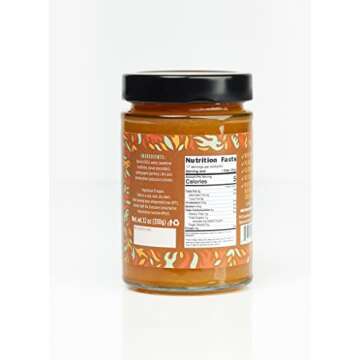 GOOD GOOD No Added Sugar Apricot Jam - Keto Friendly Jelly - Low Carb, Low-Calorie and Vegan - Diabetic Friendly - 12oz / 330g (Pack of 1)
