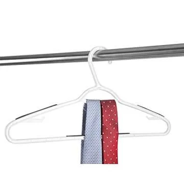 Durable Non-Slip Plastic Hangers for Effortless Closet Organization