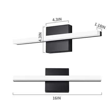 Kinyota Modern LED Vanity Lights for Bathroom Lighting